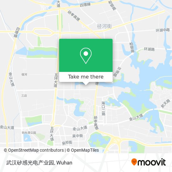 武汉矽感光电产业园 map