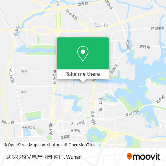 武汉砂感光电产业园-南门 map