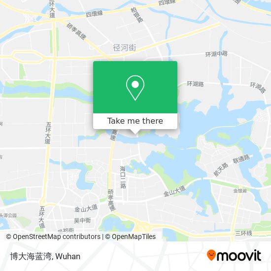 博大海蓝湾 map