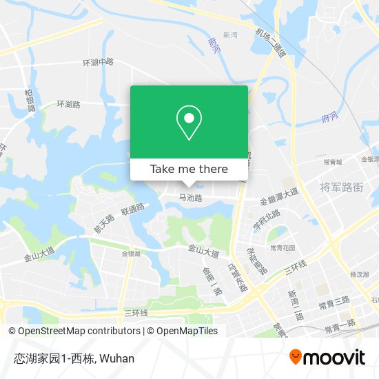 恋湖家园1-西栋 map