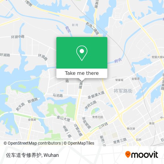 佐车道专修养护 map
