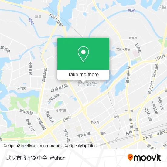 武汉市将军路中学 map