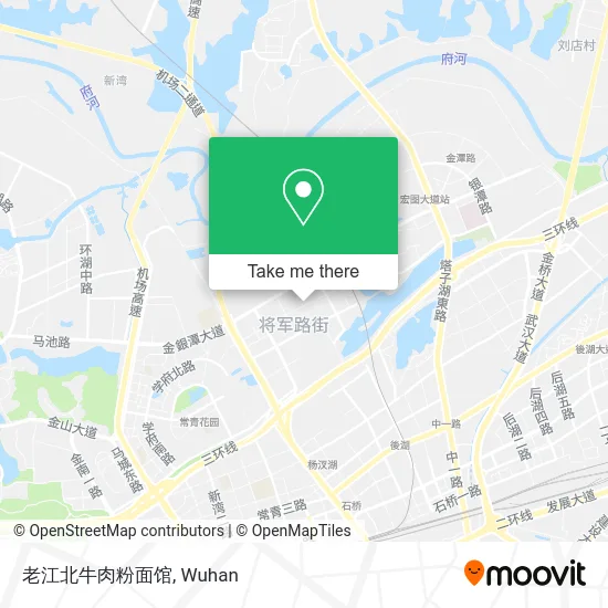 老江北牛肉粉面馆 map