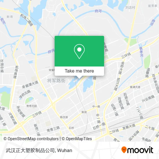 武汉正大塑胶制品公司 map
