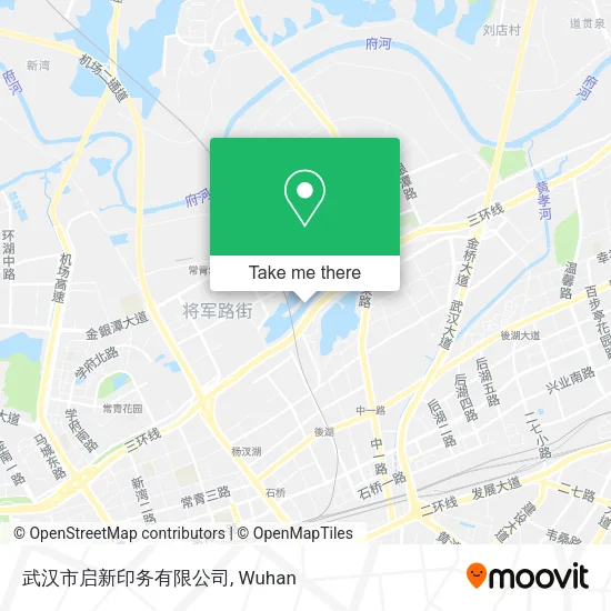 武汉市启新印务有限公司 map