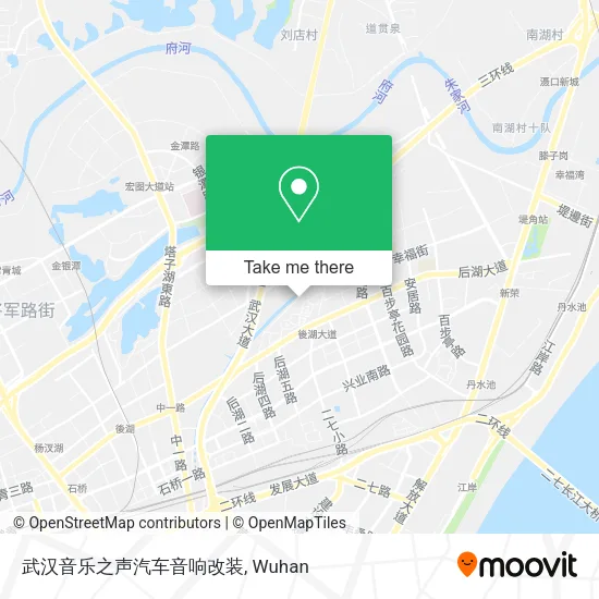 武汉音乐之声汽车音响改装 map