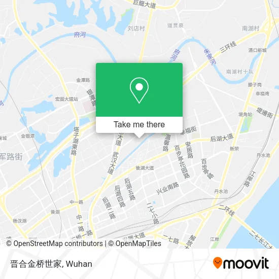 晋合金桥世家 map