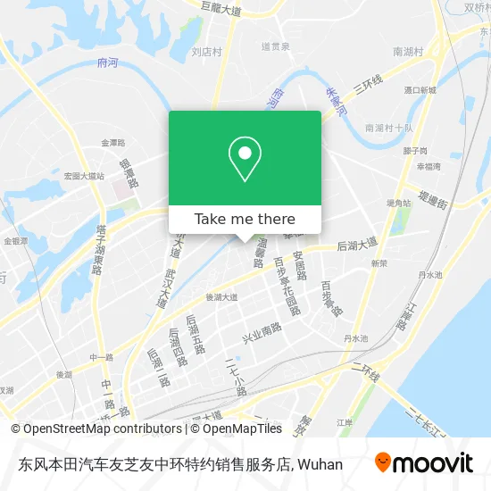 东风本田汽车友芝友中环特约销售服务店 map