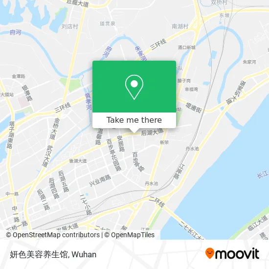 妍色美容养生馆 map