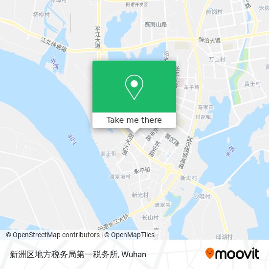 新洲区地方税务局第一税务所 map