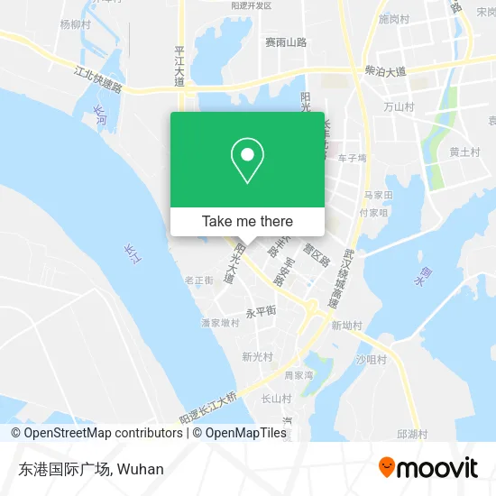 东港国际广场 map