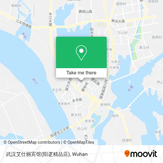 武汉艾仕丽宾馆(阳逻精品店) map