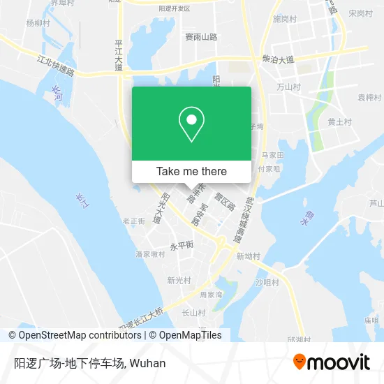 阳逻广场-地下停车场 map