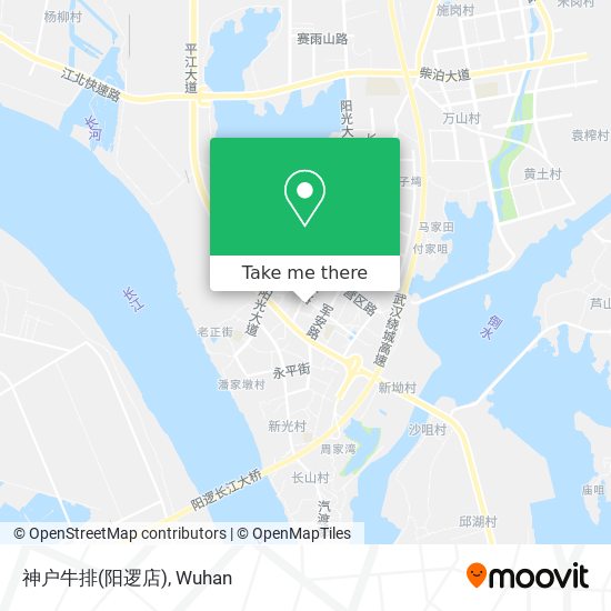 神户牛排(阳逻店) map
