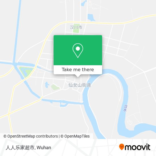 人人乐家超市 map