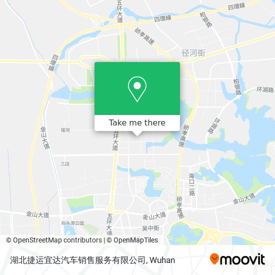 湖北捷运宜达汽车销售服务有限公司 map