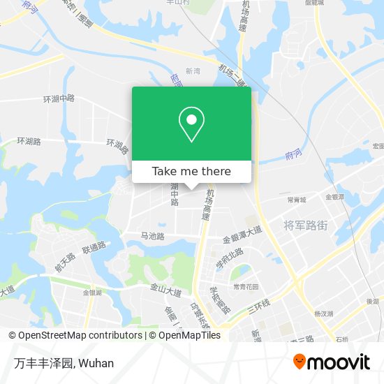 万丰丰泽园 map