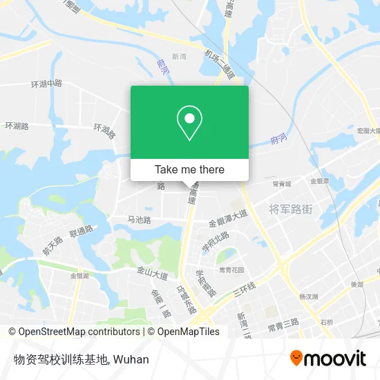物资驾校训练基地 map