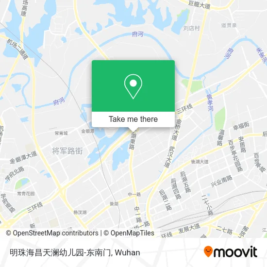 明珠海昌天澜幼儿园-东南门 map