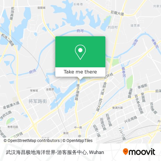 武汉海昌极地海洋世界-游客服务中心 map