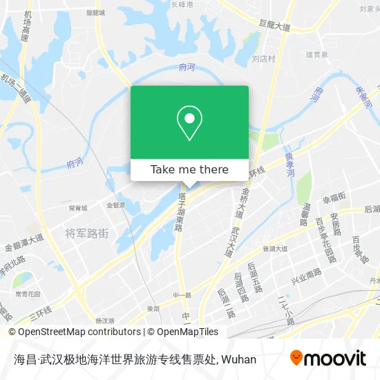 海昌·武汉极地海洋世界旅游专线售票处 map