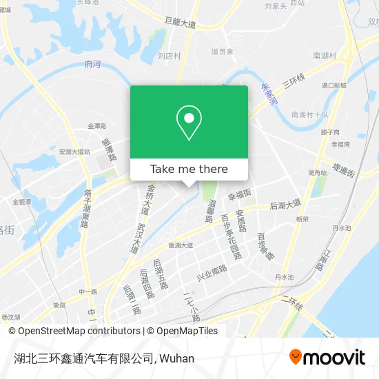 湖北三环鑫通汽车有限公司 map