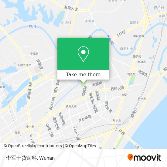 李军干货卤料 map