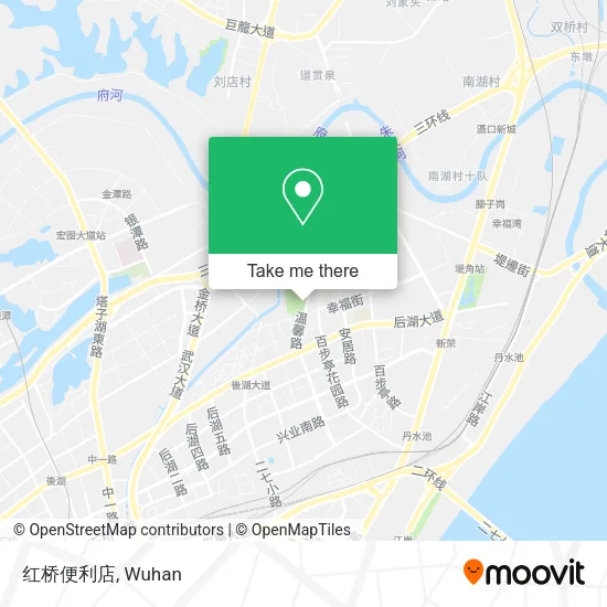 红桥便利店 map