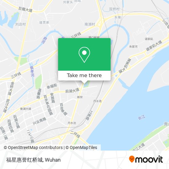 福星惠誉红桥城 map