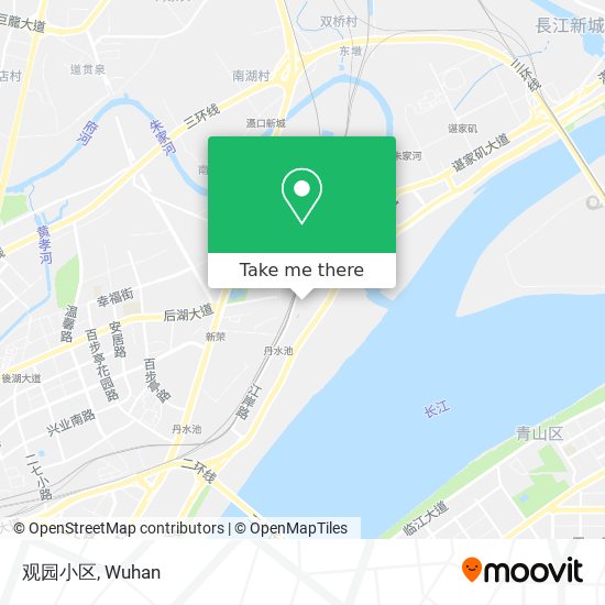 观园小区 map