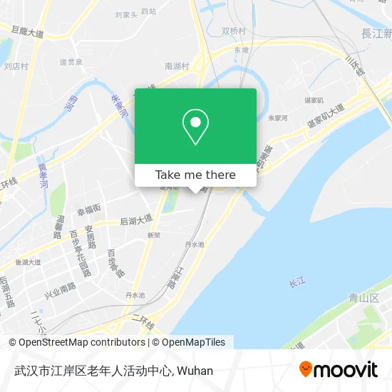 武汉市江岸区老年人活动中心 map