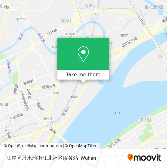 江岸区丹水池街江北社区服务站 map