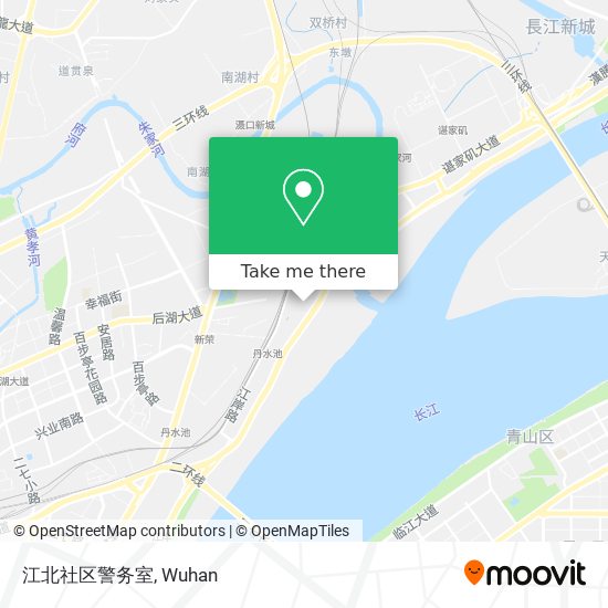 江北社区警务室 map