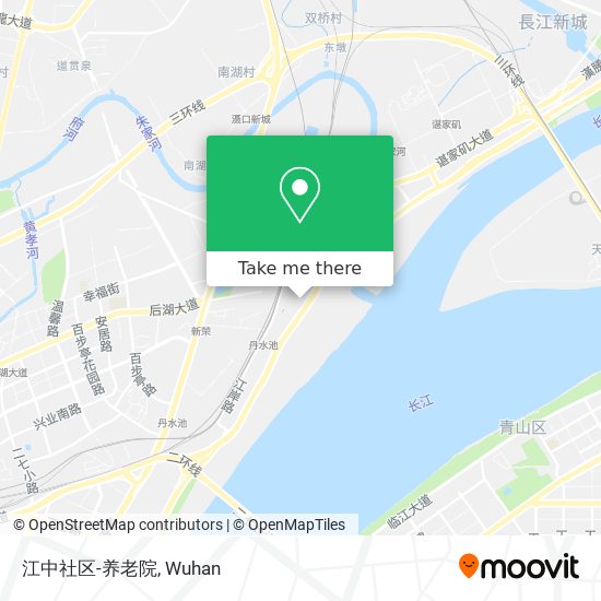 江中社区-养老院 map