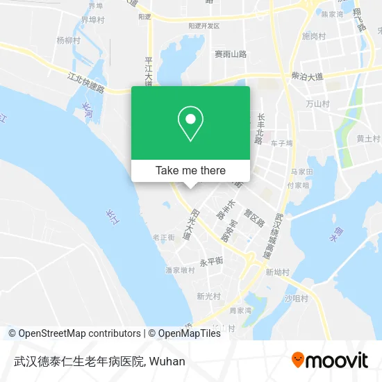 武汉德泰仁生老年病医院 map