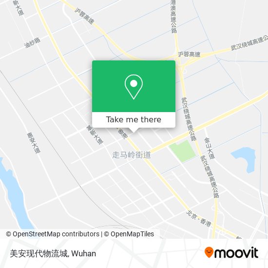 美安现代物流城 map