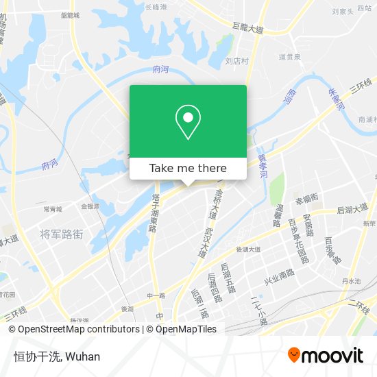 恒协干洗 map