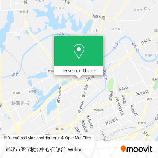 武汉市医疗救治中心-门诊部 map