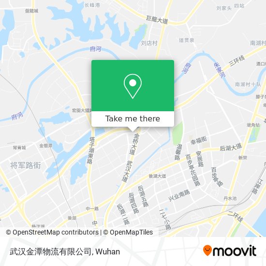 武汉金潭物流有限公司 map