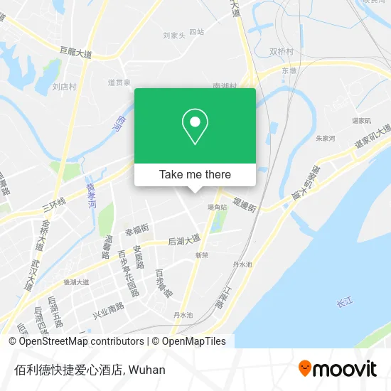 佰利德快捷爱心酒店 map