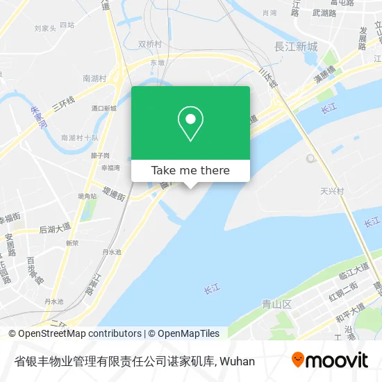 省银丰物业管理有限责任公司谌家矶库 map