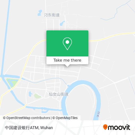 中国建设银行ATM map