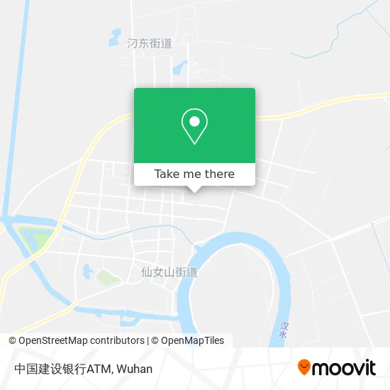 中国建设银行ATM map