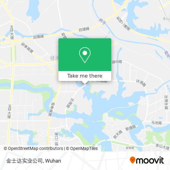 金士达实业公司 map