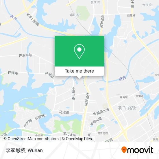 李家墩桥 map