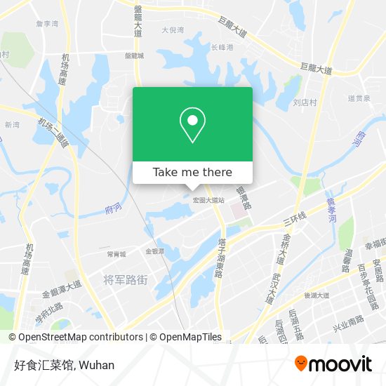 好食汇菜馆 map