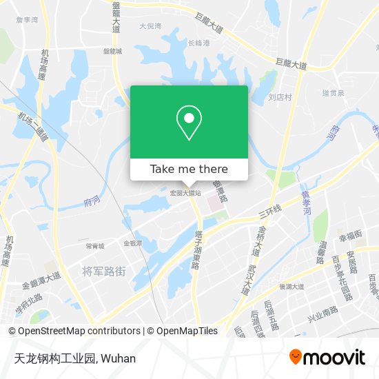 天龙钢构工业园 map