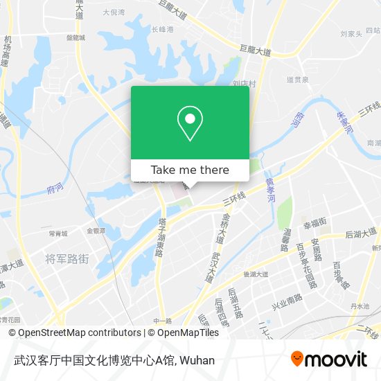 武汉客厅中国文化博览中心A馆 map