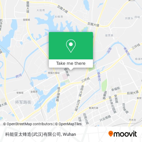 科能亚太锋造(武汉)有限公司 map