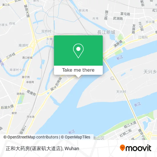 正和大药房(谌家矶大道店) map